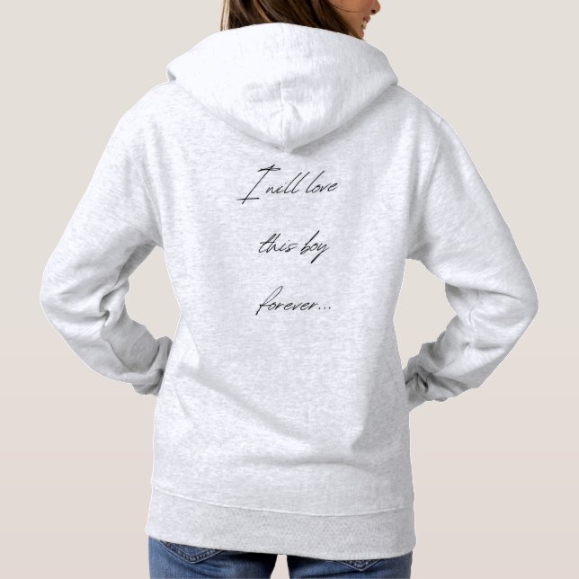 Camiseta O verão que eu virei bonito Hoodie (Verso)