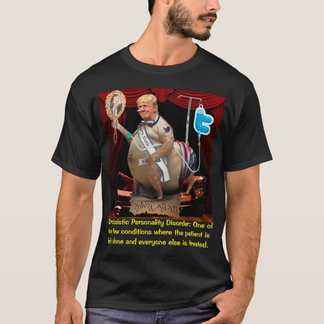 Camiseta O verdadeiro Donald Trump (Frente)