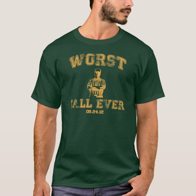 Camiseta O verde o mais mau da chamada nunca - (Frente)