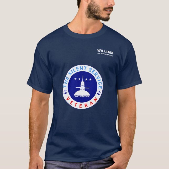 Camiseta O Vereador do Serviço Silencioso elegante (Frente)