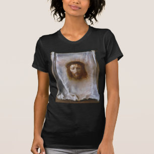 Camiseta O Véu de Verônica por Domenico Fetti