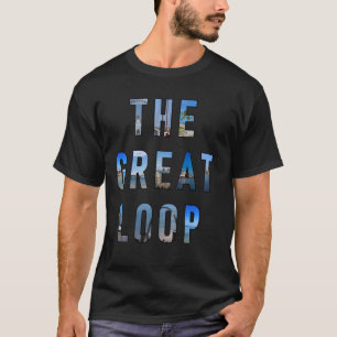 Camiseta O Viagem de vida do Barco Loop do Excelente