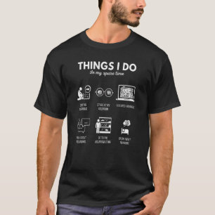 Camiseta O Viciado Amantes de Aquário Engraçado Peixes de A