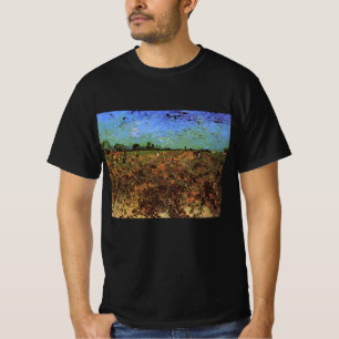 Camiseta O Vinhedo Verde por Vincent van Gogh