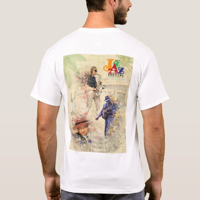 Camiseta O vinho de Punta Gorda 2016 & o design do poster (Verso)