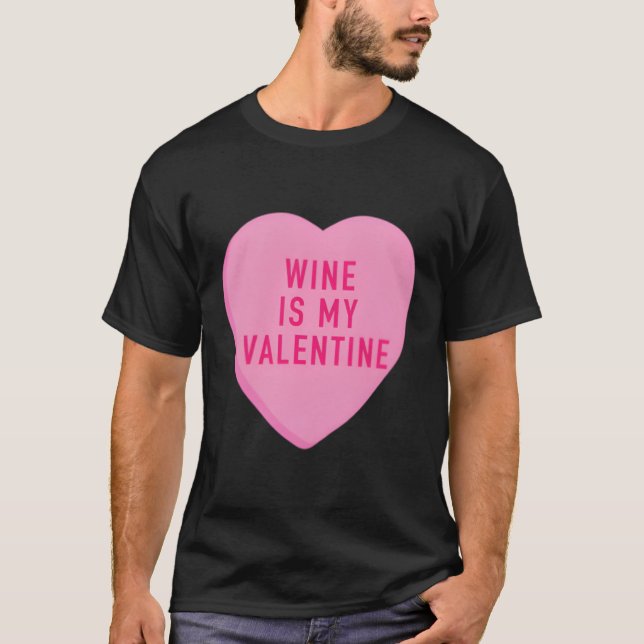 Camiseta O Vinho É A Minha Conversa. (Frente)