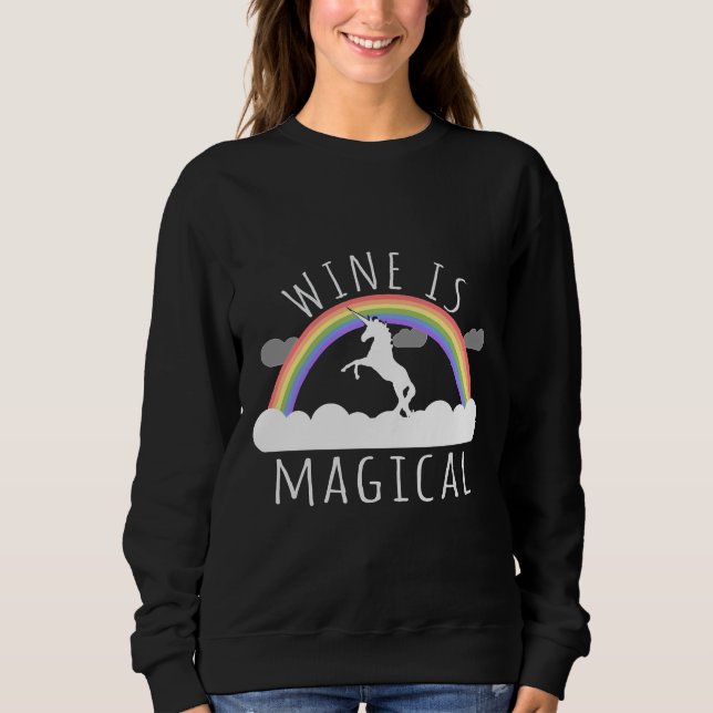 Camiseta O Vinho É Mágico (Frente)