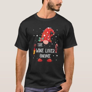 Camiseta O Vinho Gnomo de Natal da Família Correspondente