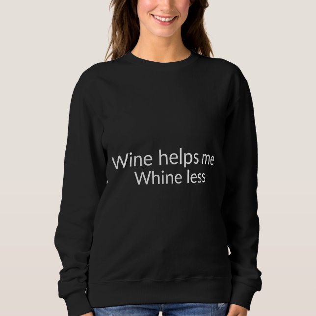Camiseta O Vinho Me Ajuda A Balançar Menos (Frente)