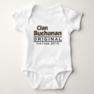 Camiseta O vintage de Buchanan do clã personaliza seu