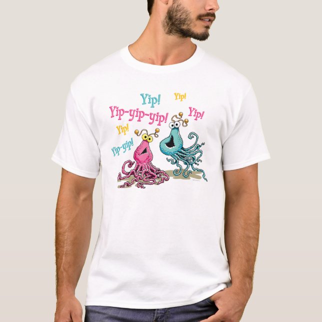 Camiseta O vintage Yip-Yips (Frente)