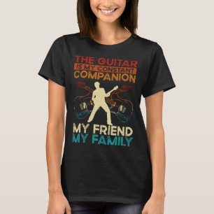 Camiseta O Violão é Meu Companheiro Constante Meu Amigo M