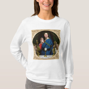 Camiseta O Virgin do anfitrião, 1854