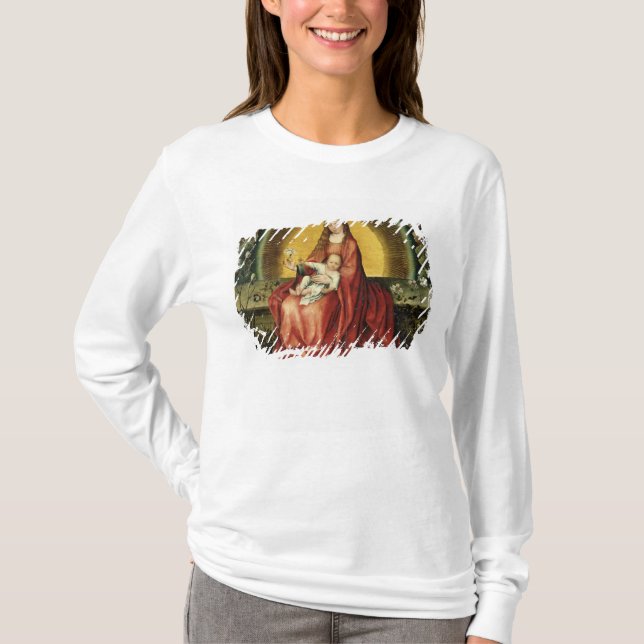 Camiseta O Virgin e a criança 2 (Frente)