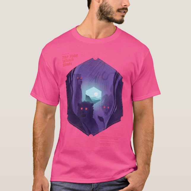 Camiseta O Void Que Liga O Viagem Ad (Frente)