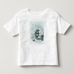 Camiseta O vôo de Turpin através de Edmonton