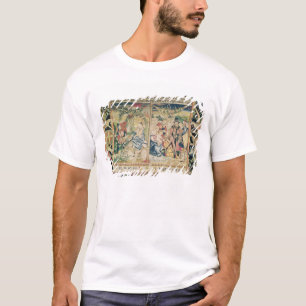Camiseta O vôo em Egipto e a adoração de