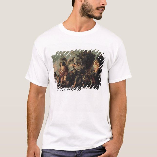 Camiseta O vôo em Egipto, século XVII (Frente)