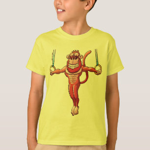 Camiseta O vôo soa o macaco