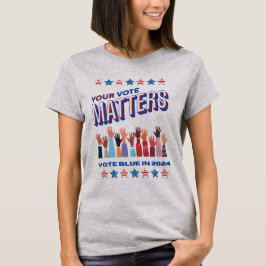 Camiseta O Vosso Voto Faz Eleições 2024