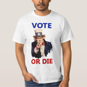 Camiseta O voto ou morre