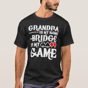 Camiseta O vovô é meu cartão conhecido da ponte é meu jogo