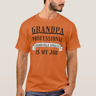 Camiseta O Vovô Professional Child Spoiler É Meu Trabalho E