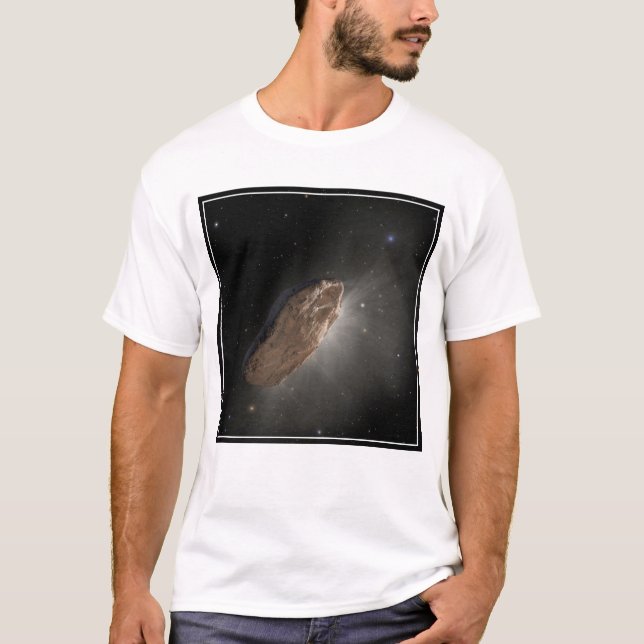 Camiseta O Wayward Interstellar Object Oumuamua. (Frente)