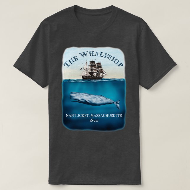 Camiseta O Whaleship (Frente do Design)
