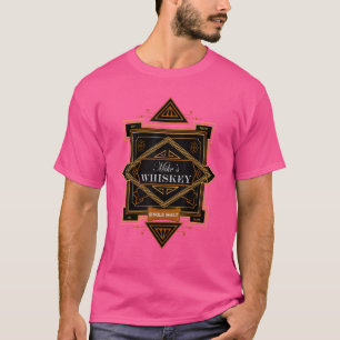 Camiseta O Whiskey Solteiro Malt Liqueur Whisky do Mike aju