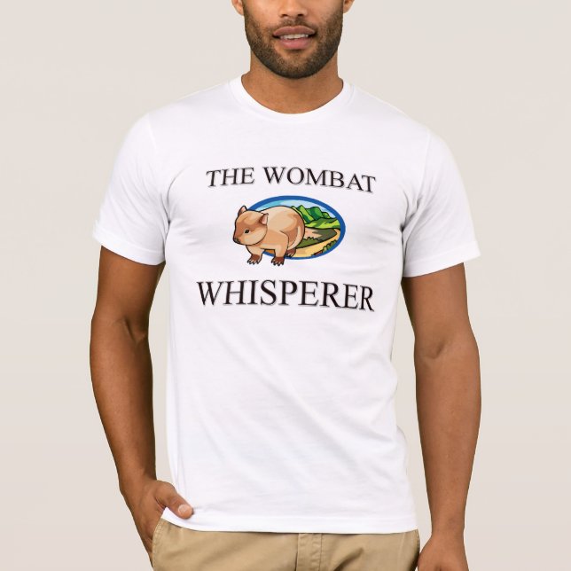 Camiseta O Whisperer de Wombat (Frente)
