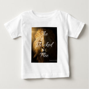 Camiseta O Wicked Flee Proverbs 28:1 KJV