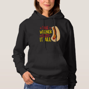 Camiseta O Wiener Leva Tudo Para Um Cachorro Quente