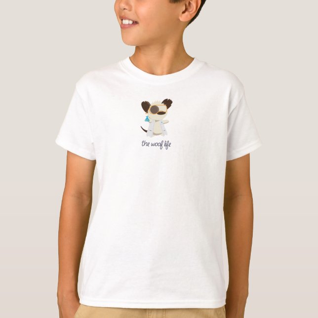Camiseta O Woof Life _ Science (Frente)
