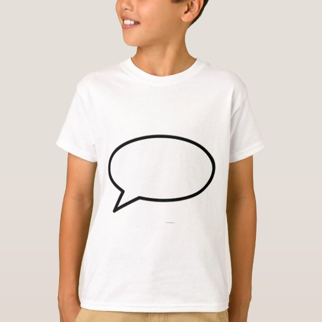 Camiseta O Word Bubble Deixou Os Presentes Do MUSEUM Zazzle (Frente)