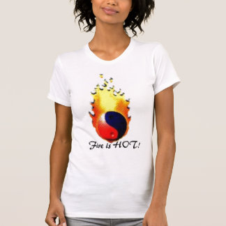 Camiseta o yinyangfire, fogo está QUENTE!