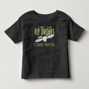 Camiseta O zangão Multirotor piloto Quadcopter deixa-os de