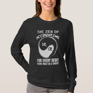 Camiseta O Zen De Contabilização De Cada Débito Deve Ser
