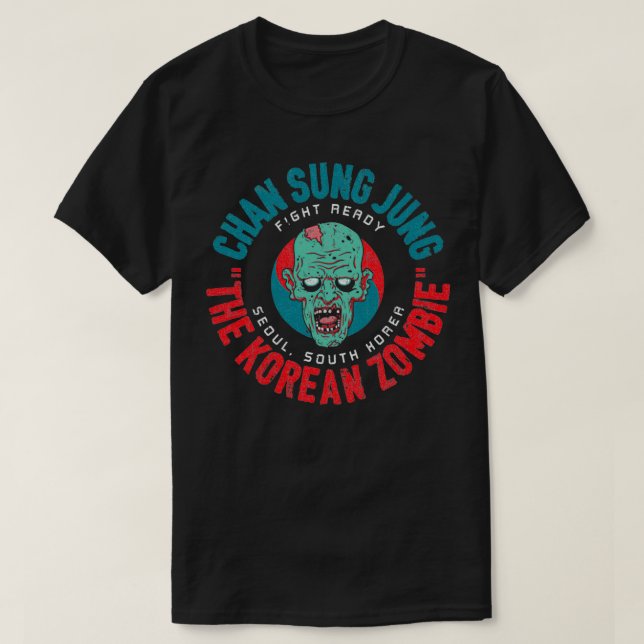 Camiseta O Zombie coreano Chan Sung Jung (Frente do Design)