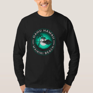 Camiseta Oahu Havaí Praia Waikiki Tropical Palmeiras