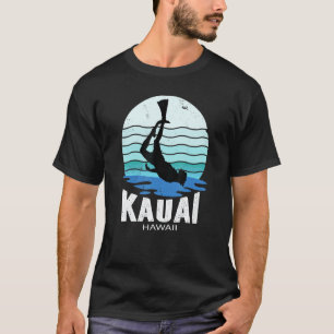 Camiseta Oahu Havaí Snorkeling Diving Diver Freediving Scu