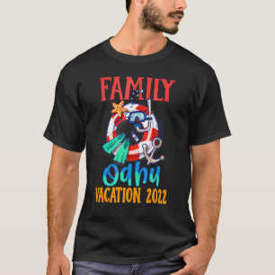 Camiseta Oahu Hawaii 2022 Hawaiian Matching Family Group Va