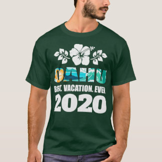 Camiseta Oahu Melhor Vacinação De Souvenir Em 2020