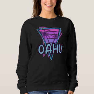 Camiseta Oahu Vacation Vaporwave Aestética