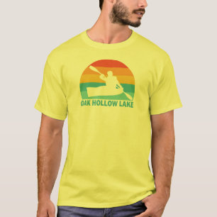 Camiseta Oak Hollow Lake North Carolina Kayak