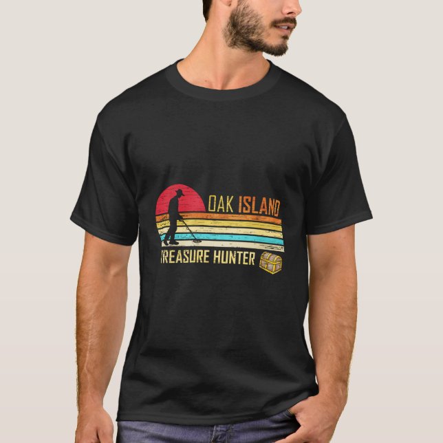 Camiseta Oak Island Treasure Hunter (Frente)