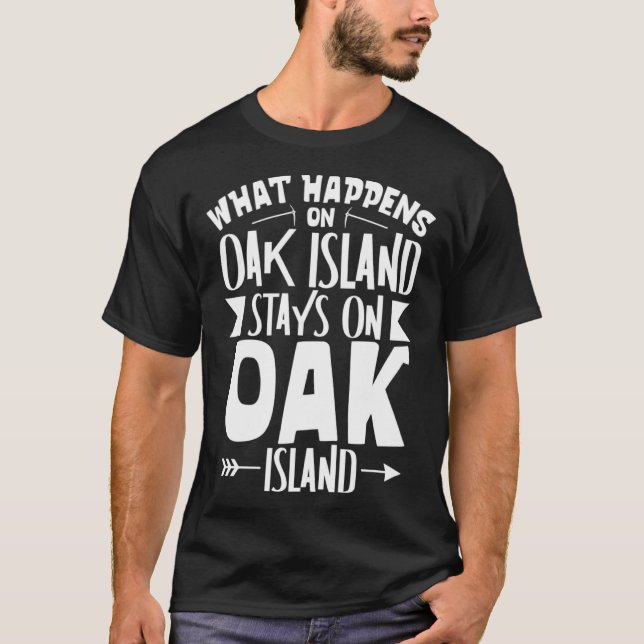 Camiseta Oak Island Treasure Hunting Oak Island Mystery  11 (Frente)