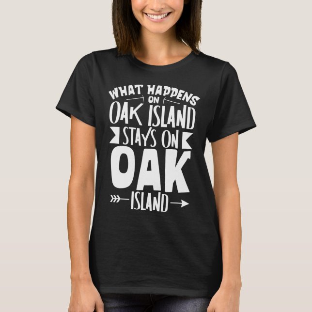 Camiseta Oak Island Treasure Hunting Oak Island Mystery  11 (Frente)