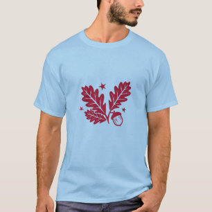 Camiseta Oak Leaves e Acorn, é outono