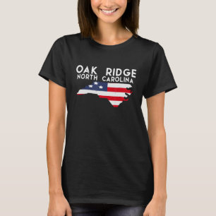 Camiseta Oak Ridge North Carolina Estados Unidos Viagem